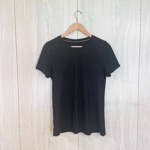 Smartwool Women's Short Sleeve Black Tee - Picture 1 of 9